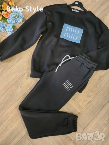 Ватиран дамски екип MiuMiu 2 части, снимка 2 - Спортни екипи - 52103742