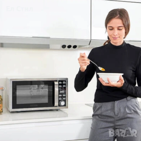 Микровълнова с грил, снимка 2 - Микровълнови - 53880414