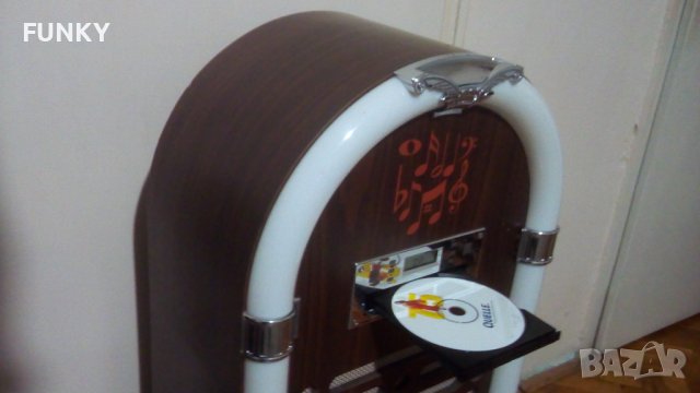 Jukebox Bluetooth,CD Player, FM Radio, снимка 4 - Bluetooth тонколони - 39049506