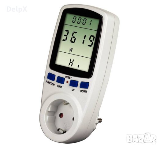 Мрежови измервател на мощност PMB02, енергомер, 220VAC, 3680W