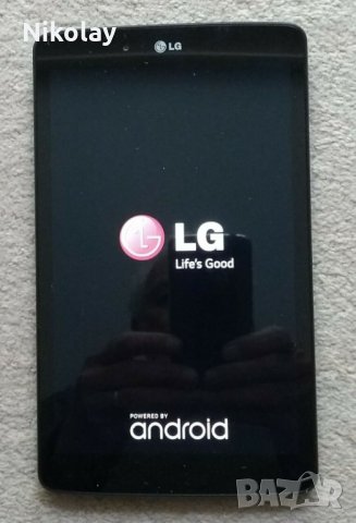 LG G Pad 8.0 V480 Android 8 tablet със забележка, снимка 1 - Таблети - 30728372
