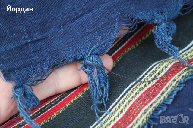 Ленена покривка за миндер, снимка 9 - Антикварни и старинни предмети - 38375814