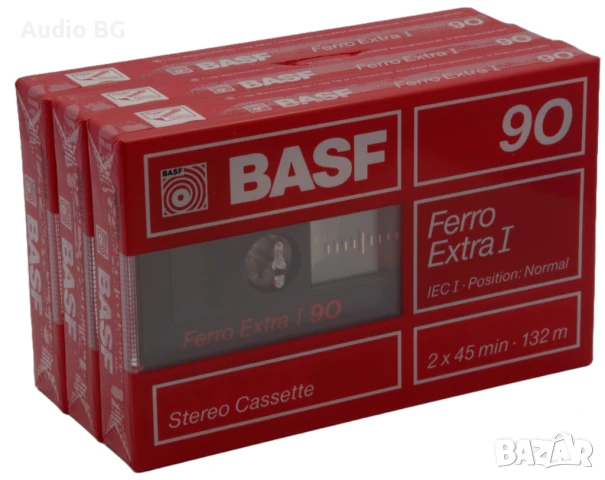 нови аудио касети BASF-Ferro Extra 90m  (1988)