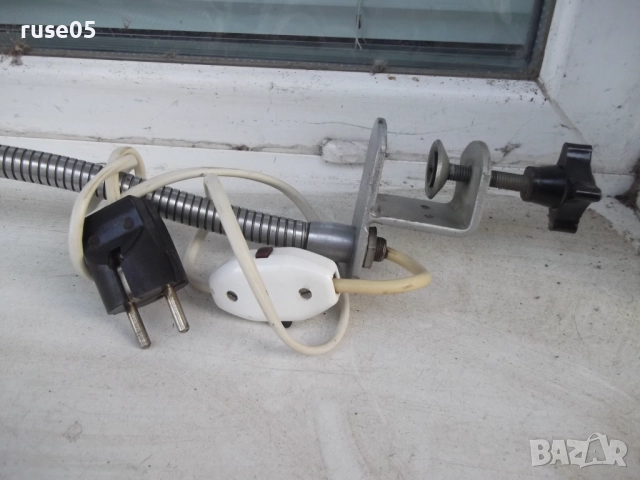 Лампа за бюро стара работеща - 1, снимка 3 - Настолни лампи - 51839093