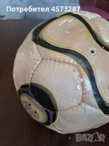 Футболна топка АДИДАС (ADIDAS) от СВЕТОВНОТО по ФУТБОЛ В ГЕРМАНИЯ 2006 ГОД., снимка 6 - Футбол - 51463915