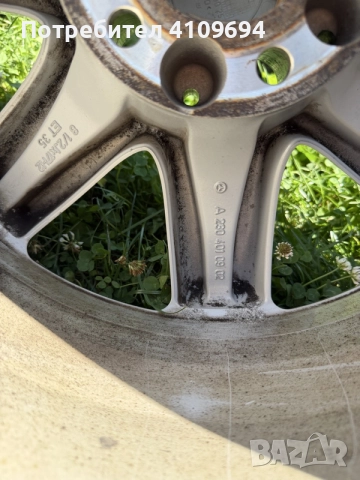 Джанти 17” Mercedes, снимка 5 - Гуми и джанти - 55735864