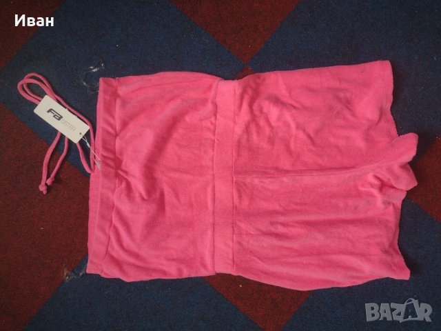 Нов плюшен гащеризон в нежно розово , снимка 4 - Гащеризони - 38557117