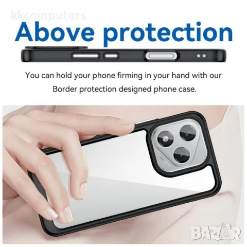 Honor 400 Lite Colorful TPU +Acrylic Калъф и Протектор, снимка 7 - Калъфи, кейсове - 50034869