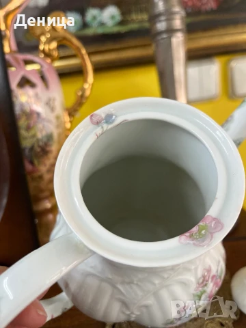 Лиможки порцелан “Claude Brachet“  Истински красавец с много богат и красив релеф, снимка 8 - Други - 51162568