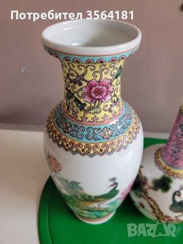 азиатски автентични вази , снимка 3 - Вази - 42028316