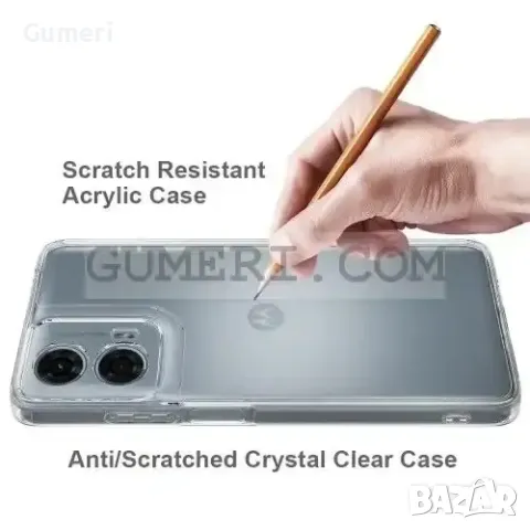 Хибриден Гръб със Защита за Камерата за Motorola Edge 50 Fusion, снимка 2 - Калъфи, кейсове - 48353637