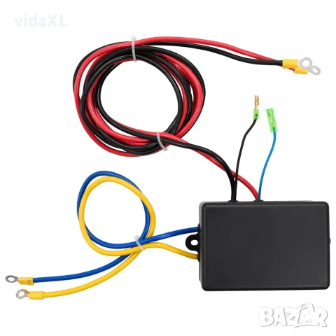Електрическа лебедка 12 V, 1360 кг, монтажна планка, снимка 4 - Телфери - 56146267