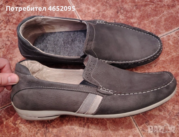 Мъжки обувки 46 Lumberjack от естествена кожа, снимка 2 - Мокасини - 53882783