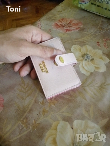 портфейл за карти,калъф за карти, картхолдър Victorias Secret тип акордеон държач за карти 