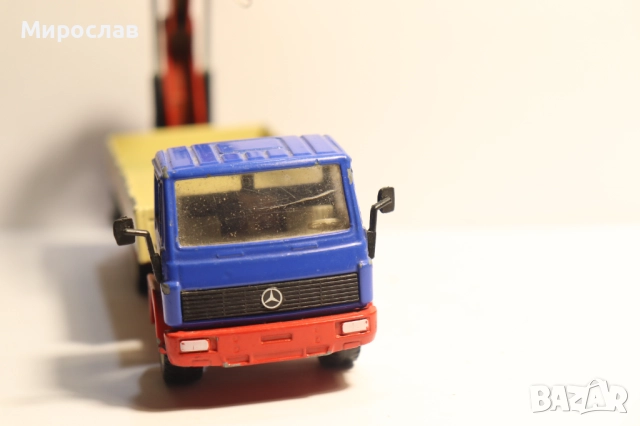 1/55 ?? SIKU MERCEDES КАМИОН ИГРАЧКА КОЛИЧКА МОДЕЛ, снимка 3 - Колекции - 52887187
