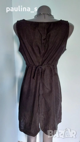 Три различни броя / Маркова рокля "Yessica" Ленена черна рокля тип туника / сукман , снимка 7 - Сукмани - 33344482