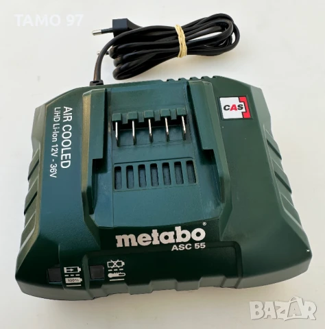 Metabo ASC 55 - Бързо зарядно с охлаждане 12-36 V