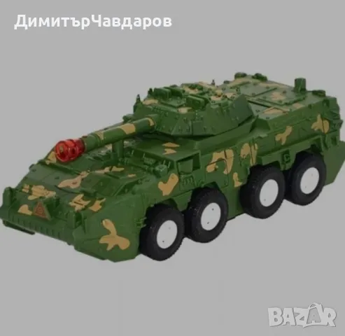 Трансформируем танк, бронирана кола, работещ с батерии робот, снимка 4 - Електрически играчки - 48721431