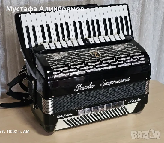 Paolo Soprani Super paolo 120 баса, снимка 3 - Акордеони - 55920906