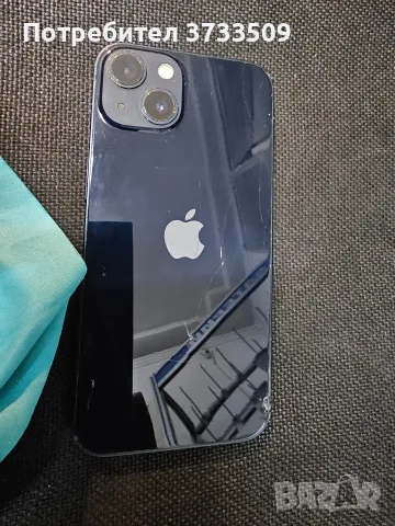 Продавам Iphpne 13 128GB Blue, снимка 2 - Apple iPhone - 56345932