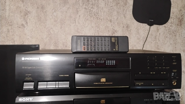 CD player Pioneer PD-S505 в комплект с ОРИГИНАЛНО дистанционно.