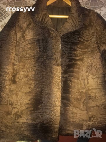 Дамско кожено палто, снимка 1 - Палта, манта - 30247693