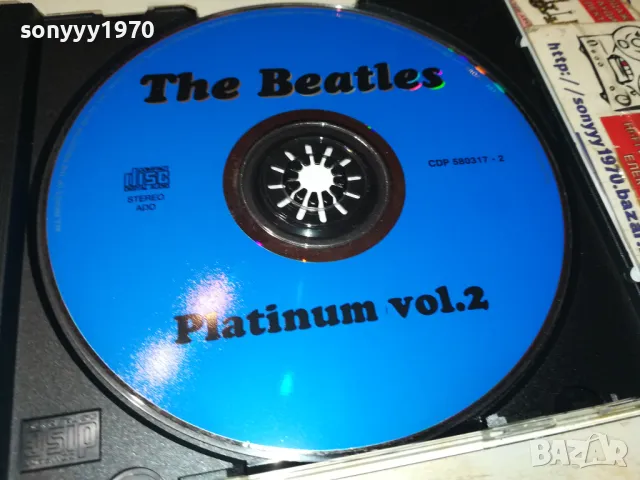 beatles cd-ИДЕАЛЕН ДИСК КАТО НОВ 1912241847, снимка 3 - CD дискове - 48407927