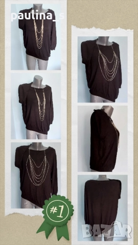 Четири броя / Маркова еластична блуза "Esprit", "Lipo Lipo", "H&M" и "Colloseum" , снимка 15 - Блузи с дълъг ръкав и пуловери - 45252208