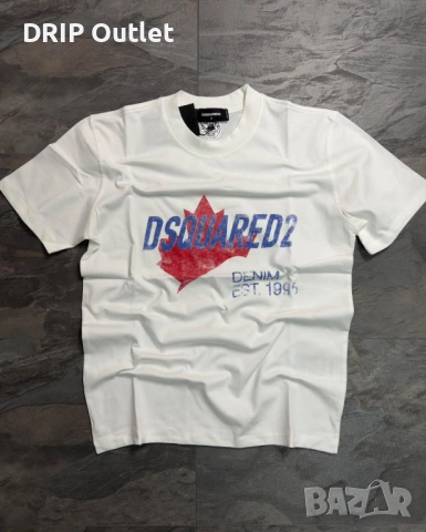 !НОВИ 12 МОДЕЛА! Мъжки Летни Тениски |HUGO|AX|DSQ2|BALENCIAGA, снимка 7 - Тениски - 54177509