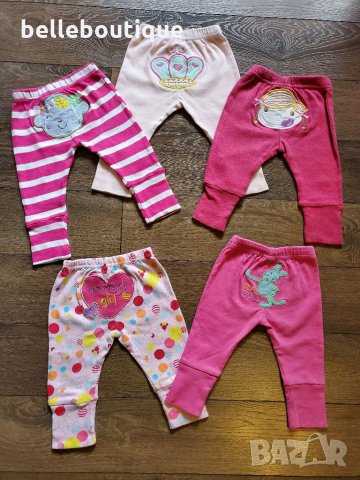 Страхотни бебешки клинчета за момиченца 3 месеца, 5 бр.  Carter's