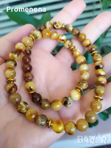 Колие от Балтийски Кехлибар