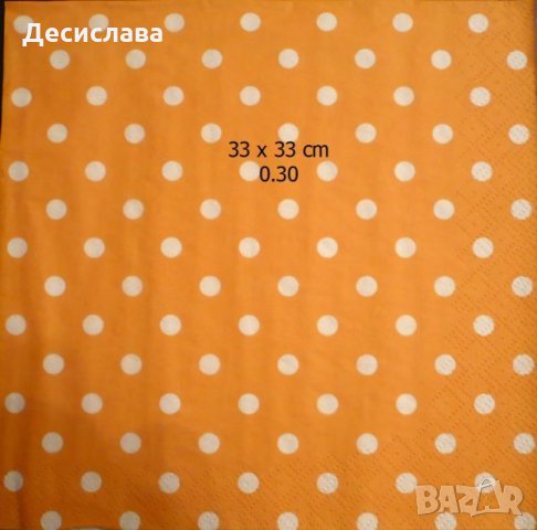 Салфетки за декупаж ТОЧКИ 2