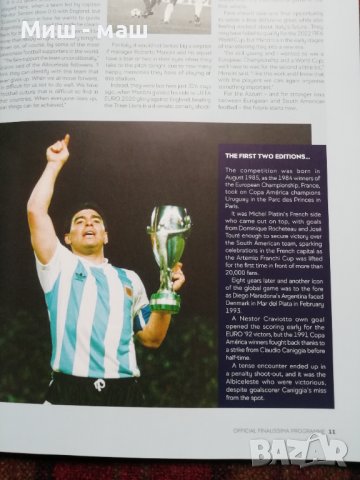 FINALISSIMA 2022 ITALY vs. ARGENTINA WEMBLEY / MESSI, снимка 6 - Футбол - 37195140