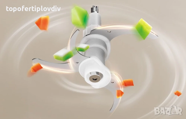 Чопър Deerma DEM-JR10W,Гаранция, снимка 4 - Чопъри и пасатори - 52687101