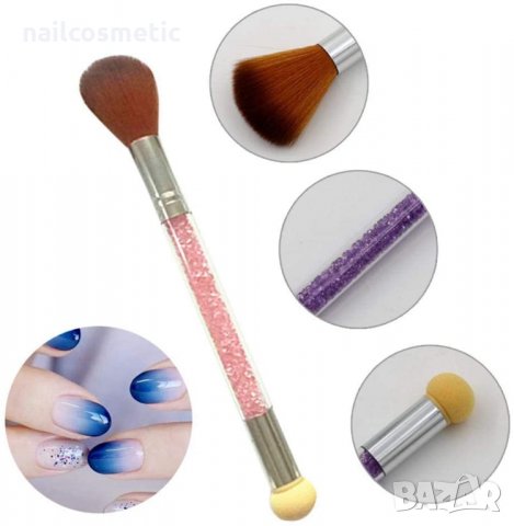 Аеропуф / Четка 2 в 1 - омбре, декорации