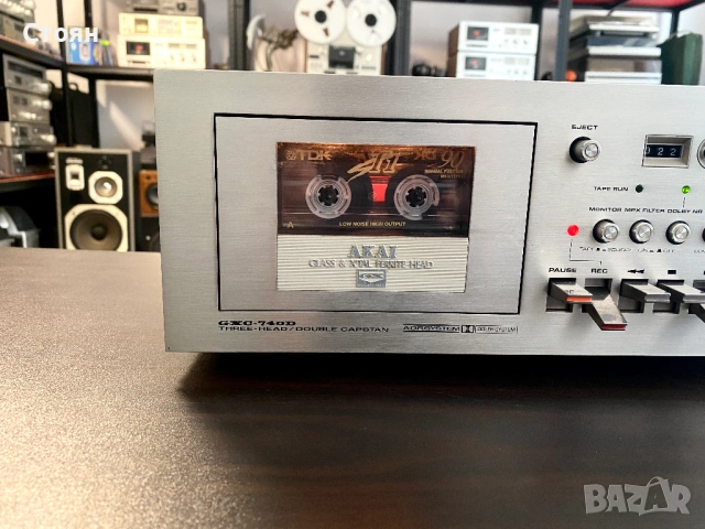 Vintage Топ триглав дек Akai, снимка 3 - Декове - 54304485