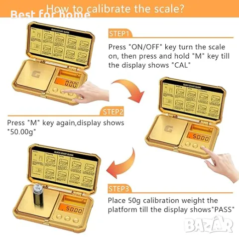 Цифрова ,мини ,високопрецизна златна  везна  ‎GRAM PRES, снимка 5 - Други инструменти - 49976671