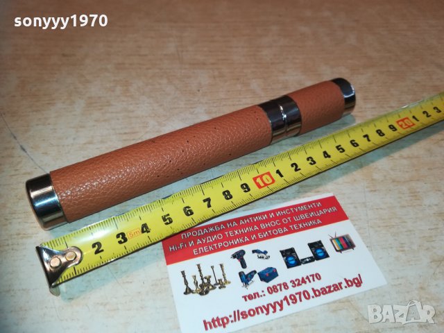 луксозен тубос за пури-кожа/инокс 0302211202, снимка 8 - Колекции - 31664094