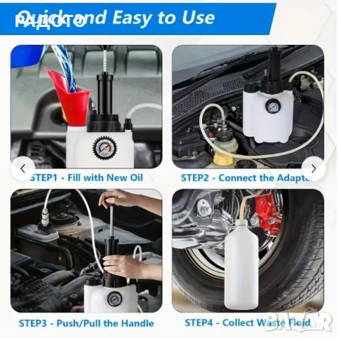 Комплект за обезвъздушаване на спирачки, снимка 4 - Аксесоари и консумативи - 54244918