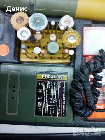 Мини дремел на професионалната марка proxxon , снимка 4 - Други инструменти - 53887708