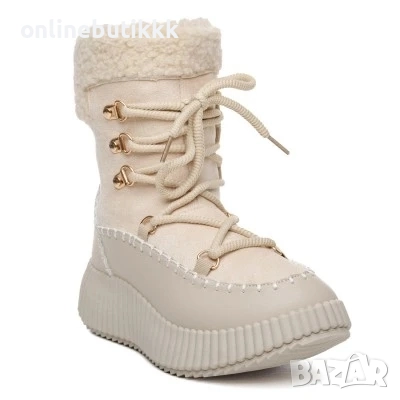 Топли и удобни дамски обувки 🍒, снимка 4 - Дамски апрески - 52240457