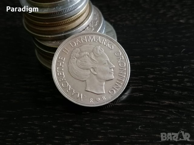 Монета - Дания - 1 крона | 1984г., снимка 2 - Нумизматика и бонистика - 30374829