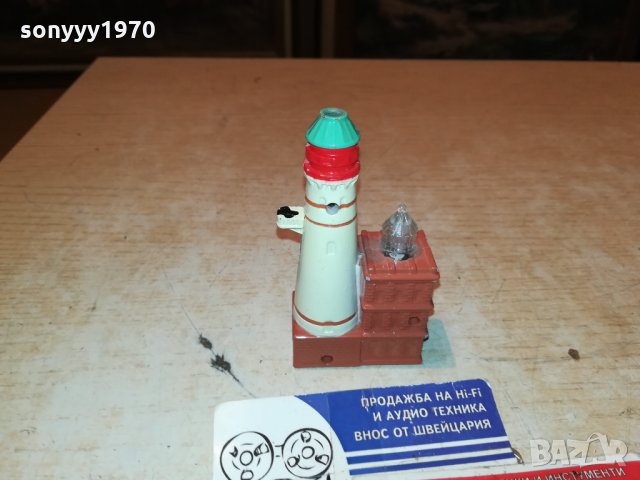 МЕТАЛНА ЗАПАЛКА-МОРСКИ ФАР ОТ ГЕРМАНИЯ 1212211954, снимка 4 - Антикварни и старинни предмети - 35117526