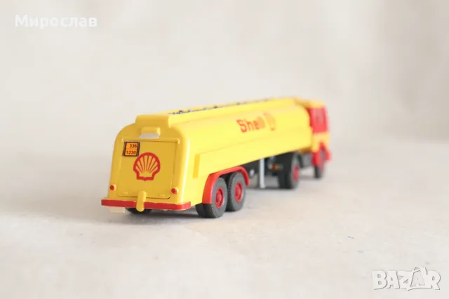 WIKING 1:87 H0 MERCEDES BENZ SHELL ЦИСТЕРНА КАМИОН МОДЕЛ, снимка 6 - Колекции - 49452840