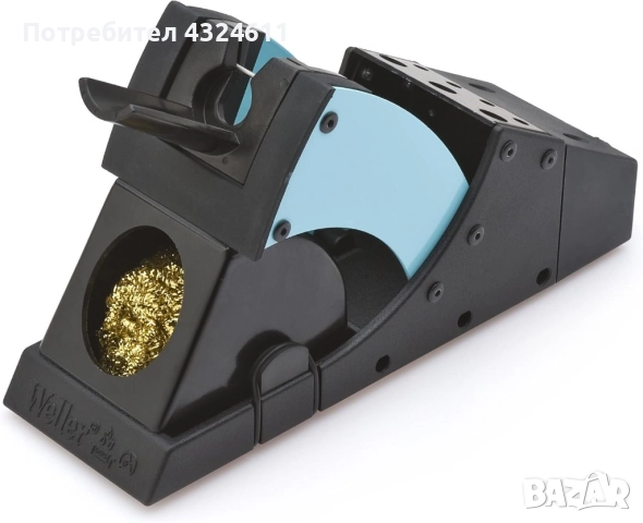 Стойка за запояващ пистолет, Weller, T0051512199N WSP80/WP80, черна, регулируем ъгъл 30–80°