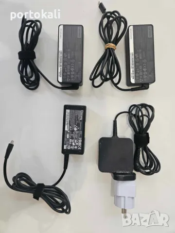 +Гаранция! Зарядно захранване захранващ адаптер лаптоп Lenovo Леново Type C , снимка 2 - Друга електроника - 50035261