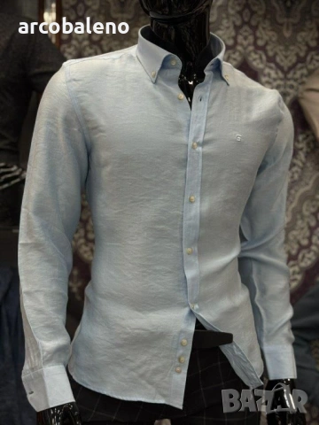 Ежедневна мъжка риза с дълги ръкави, 4цвята , снимка 6 - Ризи - 53309871