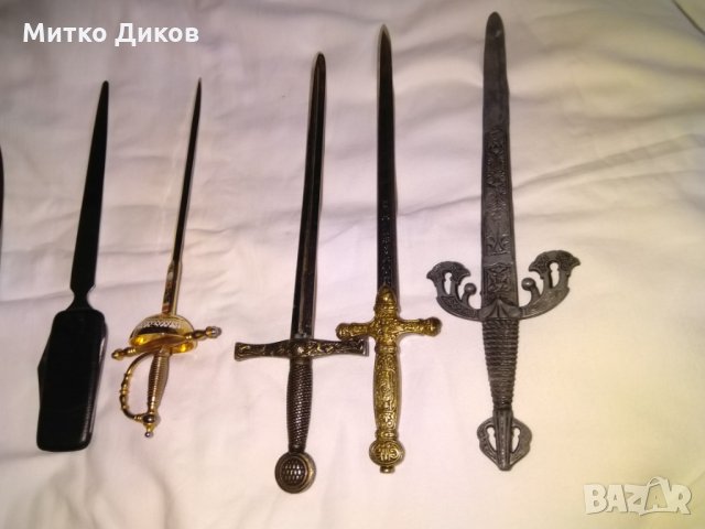 Ножчета за писма -8 броя, снимка 3 - Колекции - 29590933