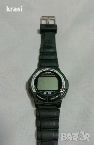 часовник CASIO DB-34H DATA BANK ILLUMINATOR , снимка 4 - Мъжки - 53226489