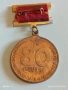 Стар медал 80г. РЕВОЛЮЦИОННО ПРОФСЪЮЗНО ДВИЖЕНИЕ в БЪЛГАРИЯ 22306, снимка 5